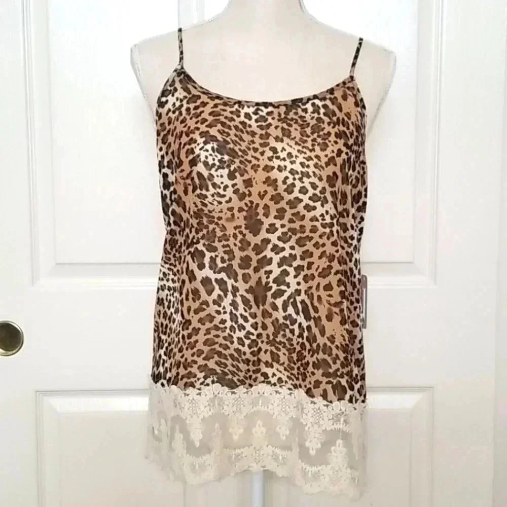 Charming Charlie | Leopard Tank top